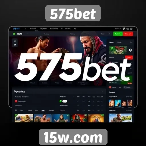 Interface do usuário da 575bet é intuitiva