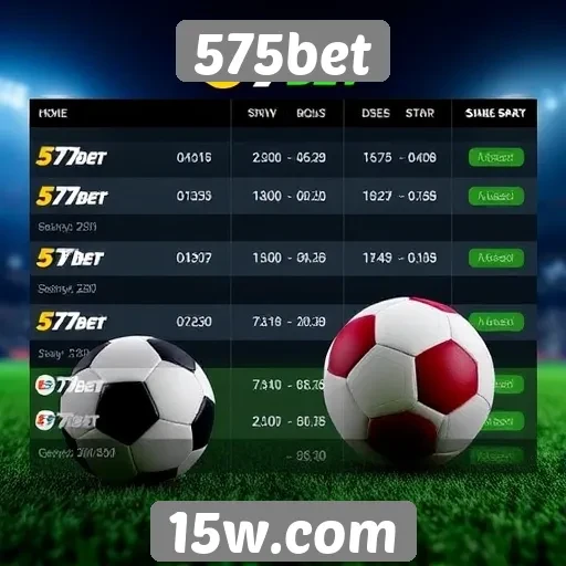 Comparativo de odds no 575bet e concorrentes